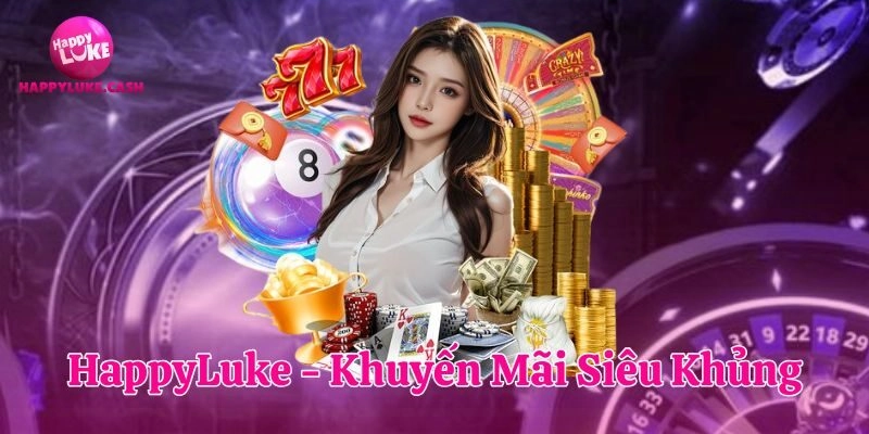 Thế mạnh của nhà cái HappyLuke là ưu đãi ngập tràn