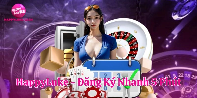 Đăng ký hội viên HappyLuke chỉ 5 phút